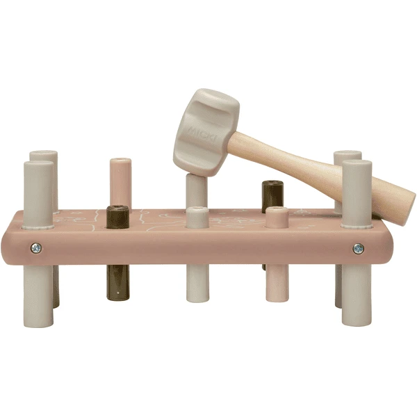 Micki Klopbank Roze 3 Micki Klopbank Roze - Afbeelding 3