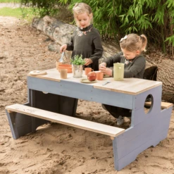 MUDDY BUDDY Speeltafel "Creator" Naturel Wolkengrijs -Speelgoed Verkoop muddy buddy speeltafel creator naturel wolkengrijs a412358 2