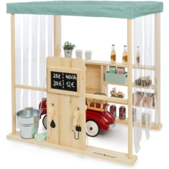 MUDDY BUDDY Speelwinkel Tankstation Voor Buiten "Bubble Catcher" Naturel - Saliegroen -Speelgoed Verkoop muddy buddy speelwinkel tankstation voor buiten bubble catcher naturel saliegroen a412377 2