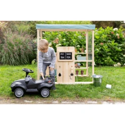 MUDDY BUDDY Speelwinkel Tankstation Voor Buiten "Bubble Catcher" Naturel - Saliegroen -Speelgoed Verkoop muddy buddy speelwinkel tankstation voor buiten bubble catcher naturel saliegroen a412377 4