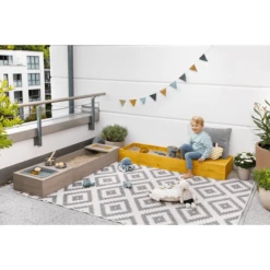 MUDDY BUDDY Zandbak "Flexy Style " Warm Grijs-oker 9 MUDDY BUDDY Zandbak "Flexy Style " Warm Grijs-oker -Speelgoed Verkoop muddy buddy zandbak flexy style warm grijs oker a412733 4