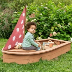 MUDDY BUDDY Zandbak "Seashell Diver" Cacaobruin -Speelgoed Verkoop muddy buddy zandbak seashell diver cacaobruin a412344 4