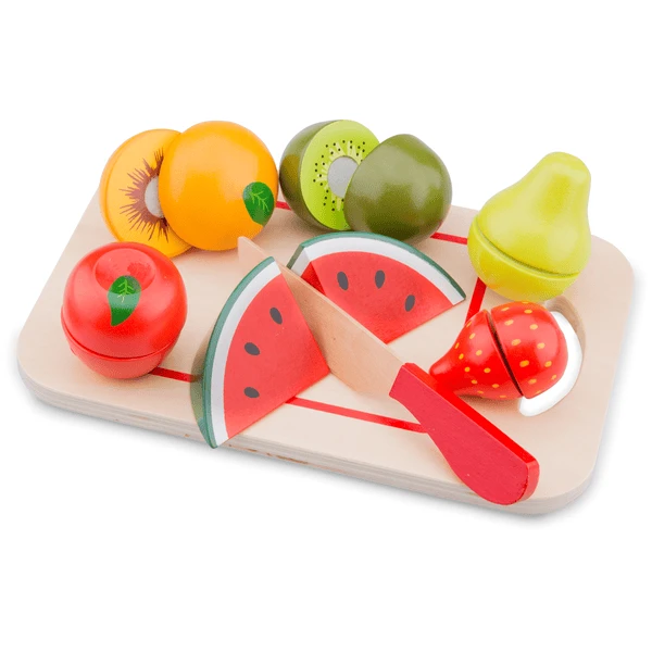 New Classic Toys® New Class Ic Toys Snijset Fruit Met Bord 8 Stuks Kleurrijk 1 New Classic Toys® New Class Ic Toys Snijset Fruit Met Bord 8 Stuks Kleurrijk