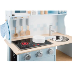 New Classic Toys® New Classic Toys Speelkeuken - Modern Blauw Met Kookplaat -Speelgoed Verkoop new classic toys speelkeuken modern blauw met kookplaat a300926 3