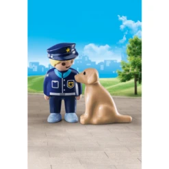 PLAYMOBIL ® 1 2 3 Politieagent Met Hond -Speelgoed Verkoop playmobil 1 2 3 politieagent met hond a294048 2