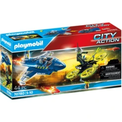 PLAYMOBIL ® Politie Jet Drone Achtervolging