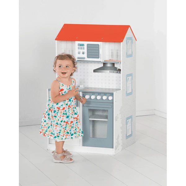 Roba Speelhuis En Keuken 2 In 1 2 Roba Speelhuis En Keuken 2 In 1 - Afbeelding 2
