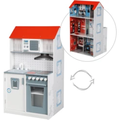 Roba Speelhuis En Keuken 2 In 1