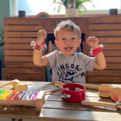 Schmetterline 16-delige Houten Ritmeset - RAINBOW 8 Schmetterline 16-delige Houten Ritmeset - RAINBOW -Speelgoed Verkoop schmetterline 16 delige houten ritmeset rainbow a371195 3