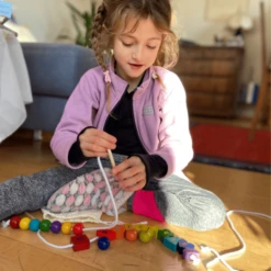 Schmetterline Houten Rijgspel - Fädelino -Speelgoed Verkoop schmetterline houten rijgspel faedelino a371201 4