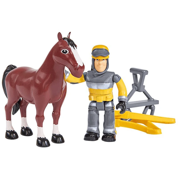 Simba Brandweerman Sam - Phoenix Met Figuur En Paard 5 Simba Brandweerman Sam - Phoenix Met Figuur En Paard - Afbeelding 5
