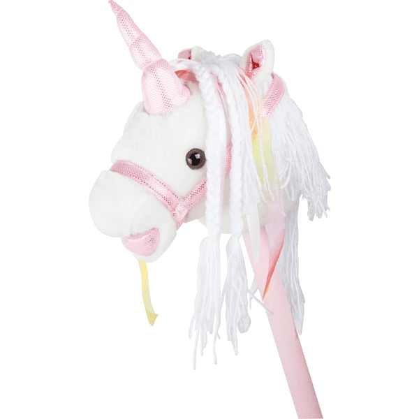 Small Foot ® Hobby Horse "White Unicorn 2 Small Foot ® Hobby Horse "White Unicorn - Afbeelding 2
