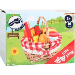 Small Foot® Picknickmand Met 'snijbaar' Eten -Speelgoed Verkoop small foot picknickmand met snijbaar eten a261409 4