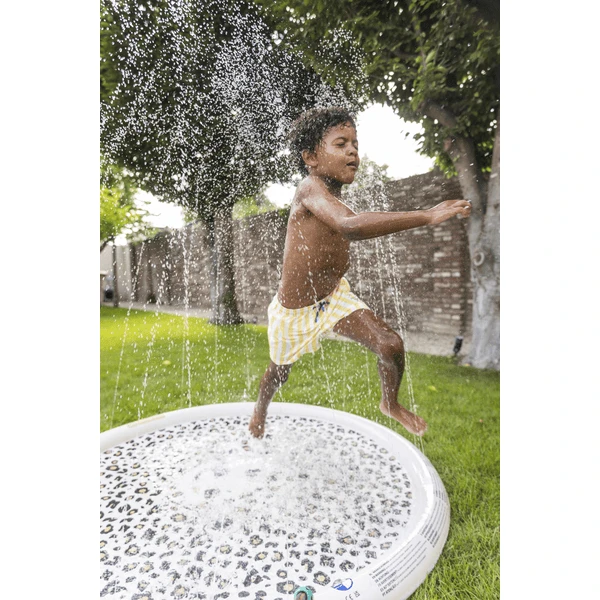 SWIM ESSENTIALS Swim Essential S Sprinkler Mat Leopard Beige 4 SWIM ESSENTIALS Swim Essential S Sprinkler Mat Leopard Beige - Afbeelding 4