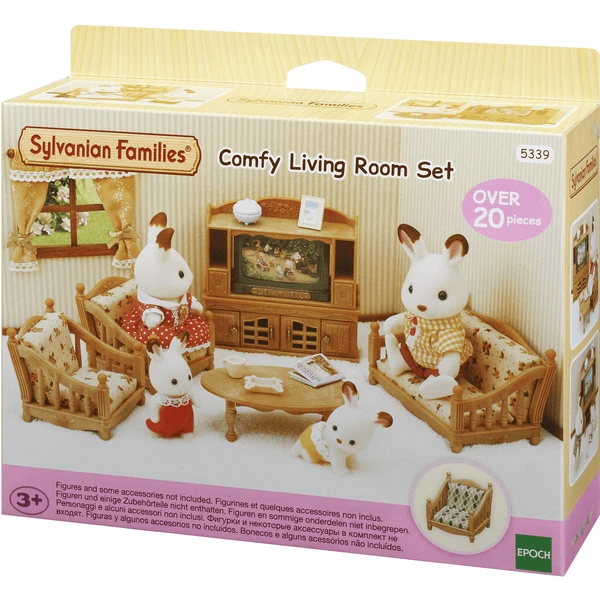 Sylvanian Families® Landhuis Woonkamer 4 Sylvanian Families® Landhuis Woonkamer - Afbeelding 4