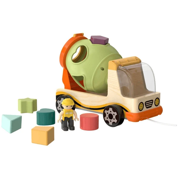 Top B Right Toys® Bouwvoertuig Met Vormleerspel 4 Top B Right Toys® Bouwvoertuig Met Vormleerspel - Afbeelding 4