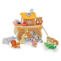 Trudi Door Sevi Houten Speelgoed Noach's Ark -Speelgoed Verkoop trudi door sevi houten speelgoed noachs ark a351861 3
