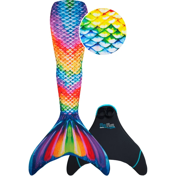 XTREM Toys And Sports - FIN FUN Zeemeermin Mermaidens Original Maat Adult XS Rainbow Reef 1 XTREM Toys And Sports - FIN FUN Zeemeermin Mermaidens Original Maat Adult XS Rainbow Reef