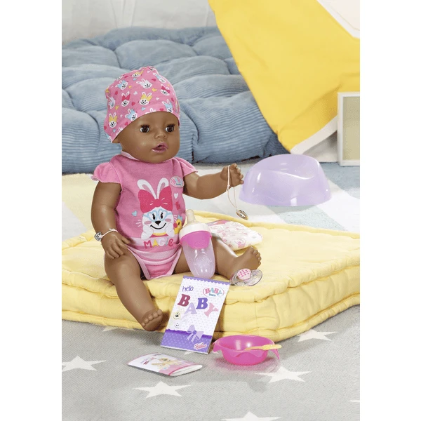 Zapf Creation BABY Geboren Magic Meisje Bruine Ogen 43 Cm 3 Zapf Creation BABY Geboren Magic Meisje Bruine Ogen 43 Cm - Afbeelding 3