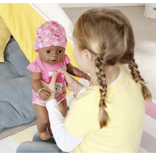 Zapf Creation BABY Geboren Magic Meisje Bruine Ogen 43 Cm 5 Zapf Creation BABY Geboren Magic Meisje Bruine Ogen 43 Cm - Afbeelding 5